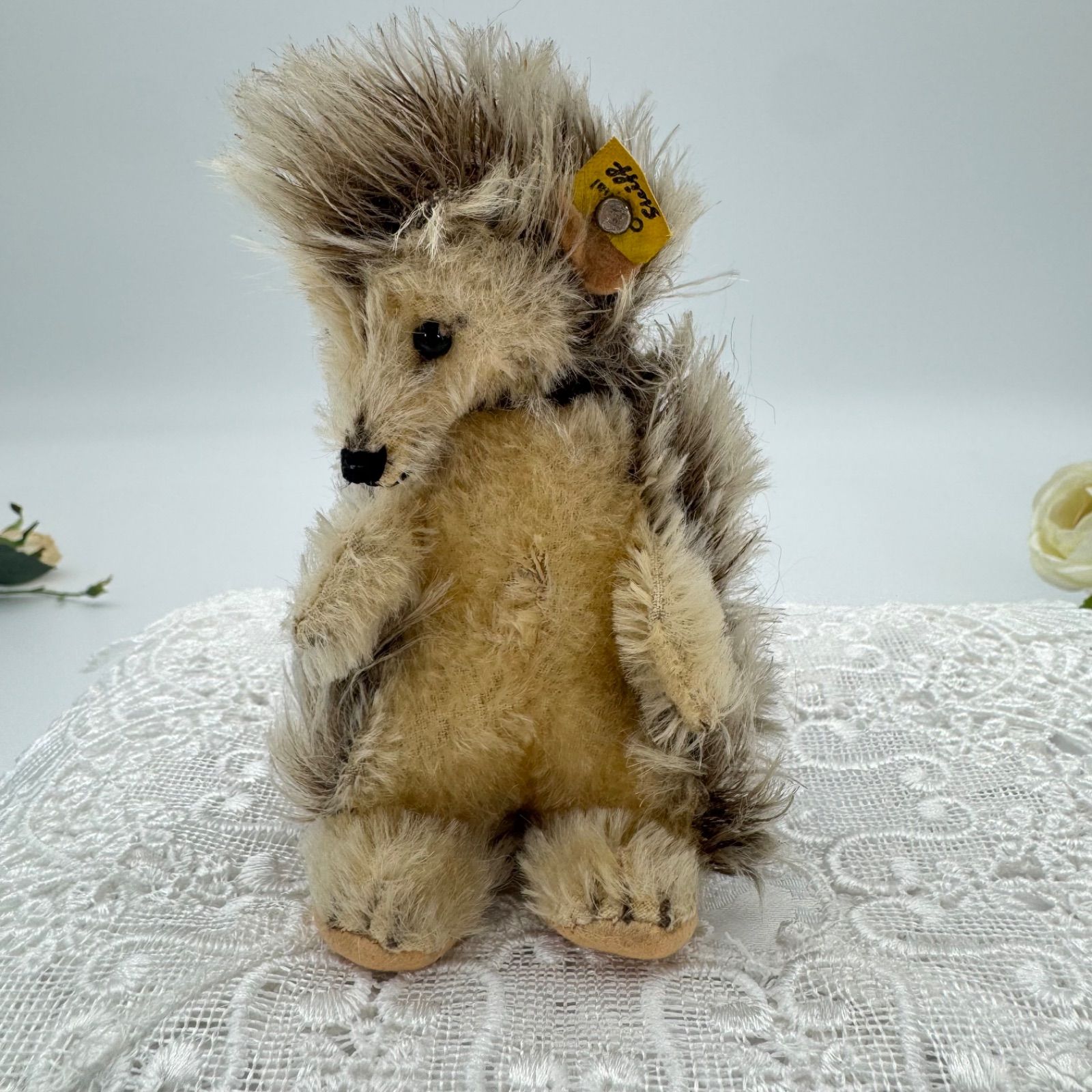 送料無料☆シュタイフ☆Joggi Hedgehog 12cm☆(立ちポーズ)ハリネズミ 