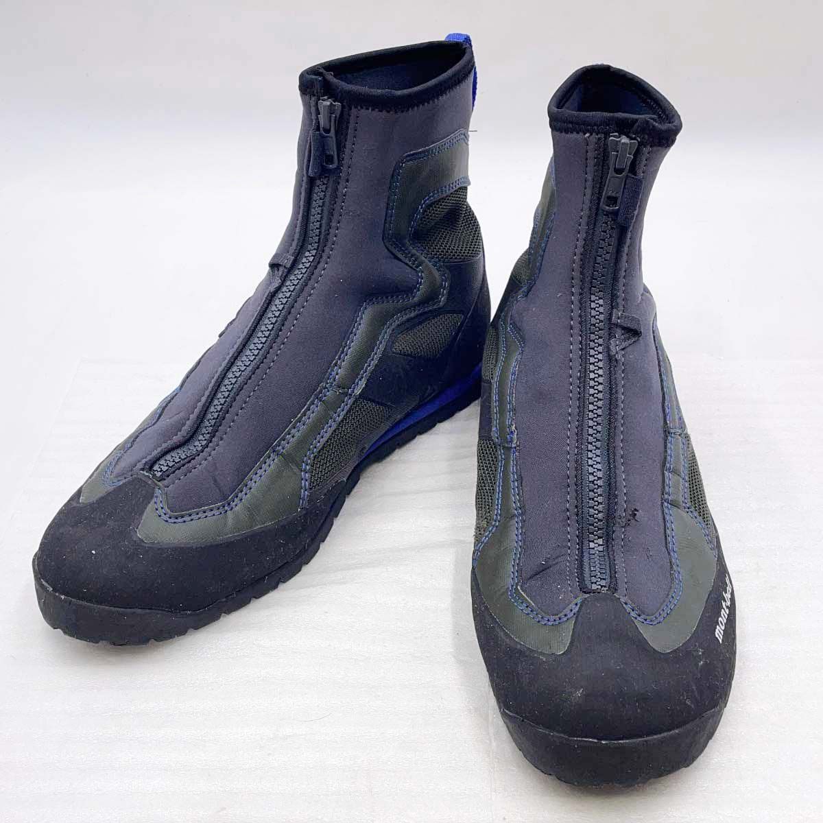 モンベル サワークライマー ジップブーツ 28cm ブラック 1125123 メンズ mont-bell 登山 沢登り 岩登り