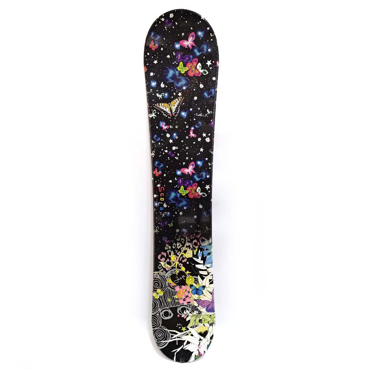 ウィンタースポーツ Scolar スノーボード 花柄142cm