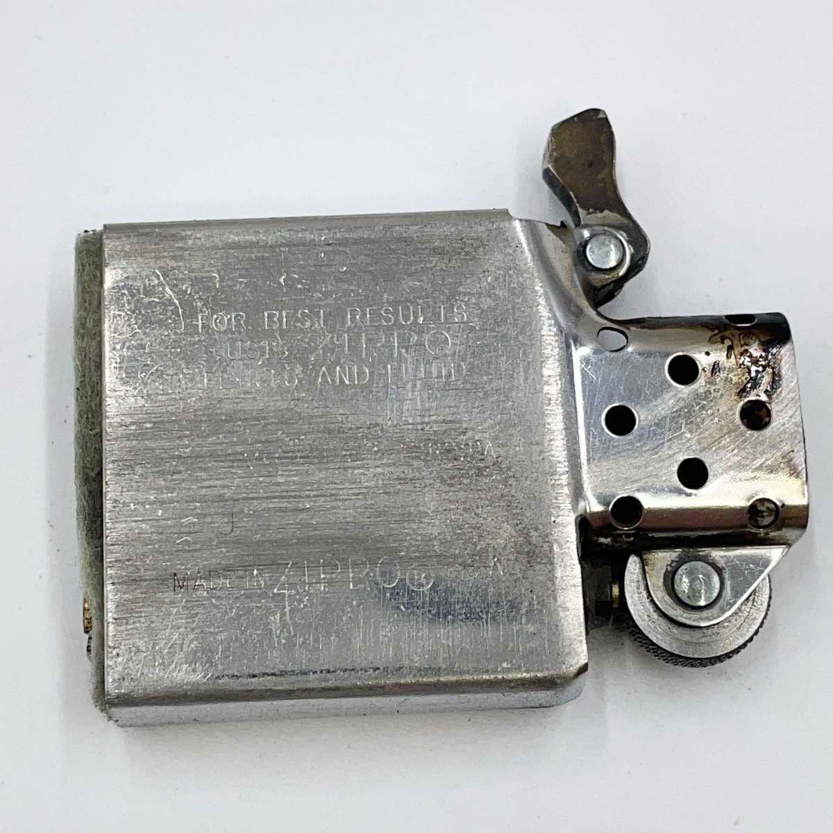 zippo ジッポー SHELL 1991年製 貝 オイルライター - メルカリ
