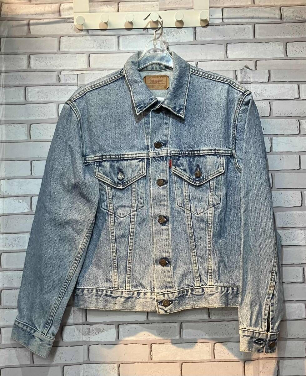 LEVI’S リーバイス Gジャン(デニムジャケット) 90s USA製 70505-0217 Mサイズ アメリカンカジュアル