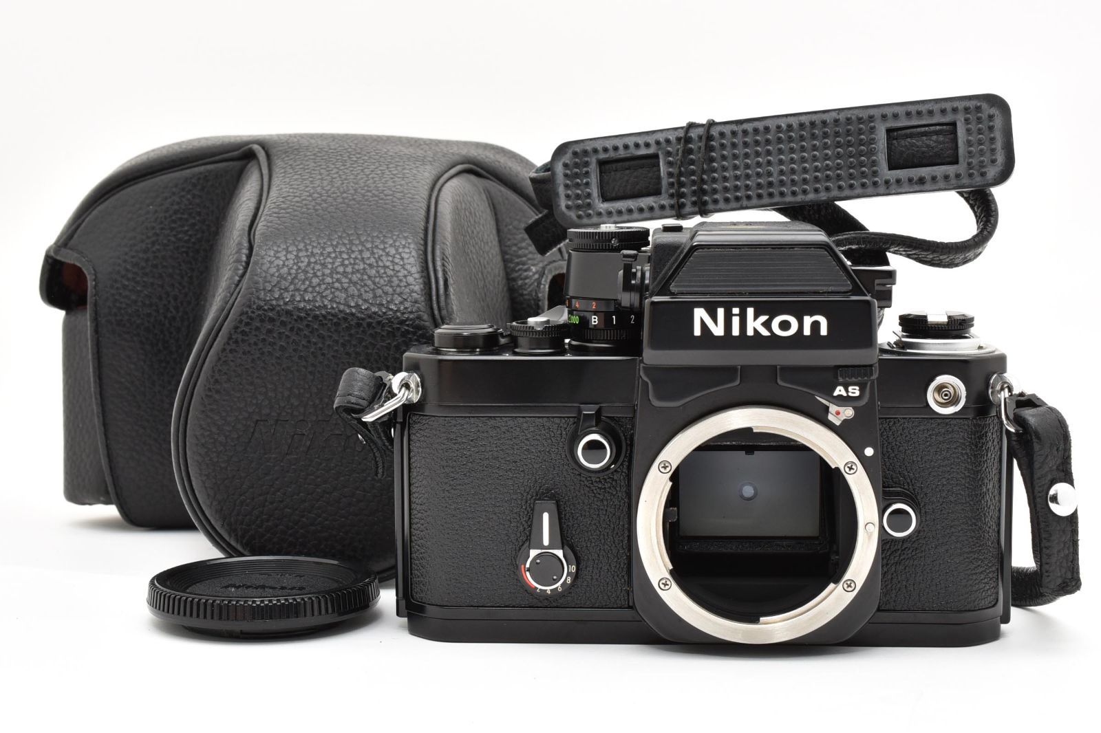■ ほぼ新品 ■ ニコン　Nikon F2 フォトミックAS 《動作確認済・ケース・ストラップ・レンズキャップ付》 一眼レフ カメラ #A1369