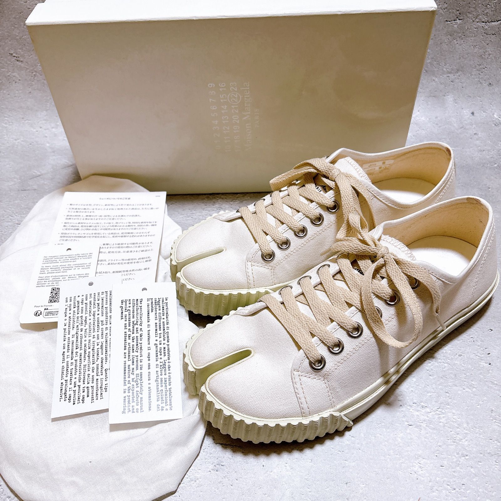 Maison Margiela TABI タビ キャンバス スニーカー