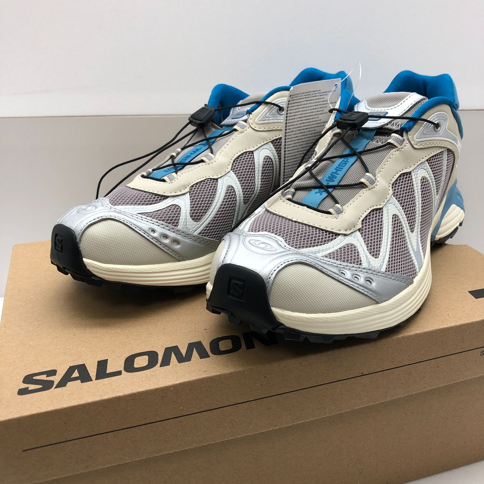 【新品】SALOMON サロモン ランニングシューズ ユニセックス XT-WHISPER PALOMA/ALMOND/NIAGARA 27.5cm SGKY26-2405