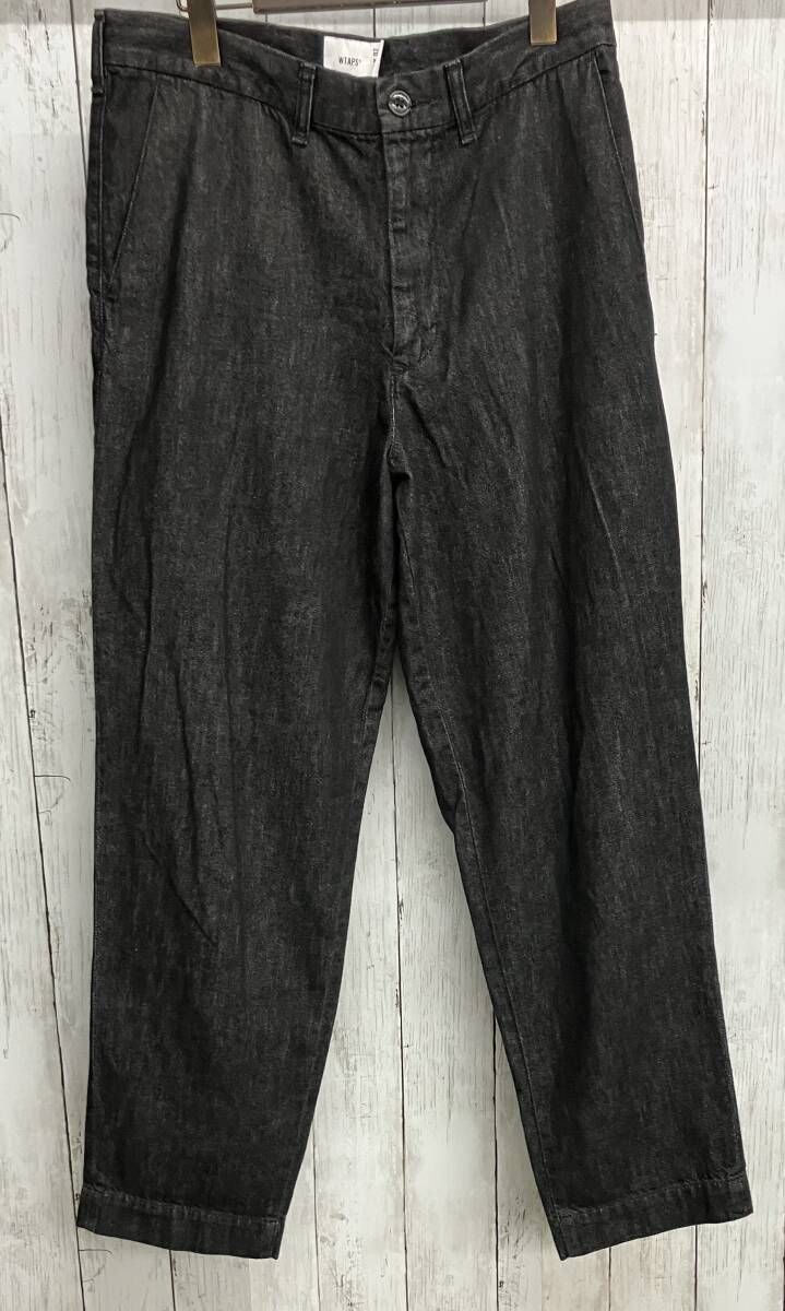 W TAPS デニムパンツ ダブルタップス ブラック size02