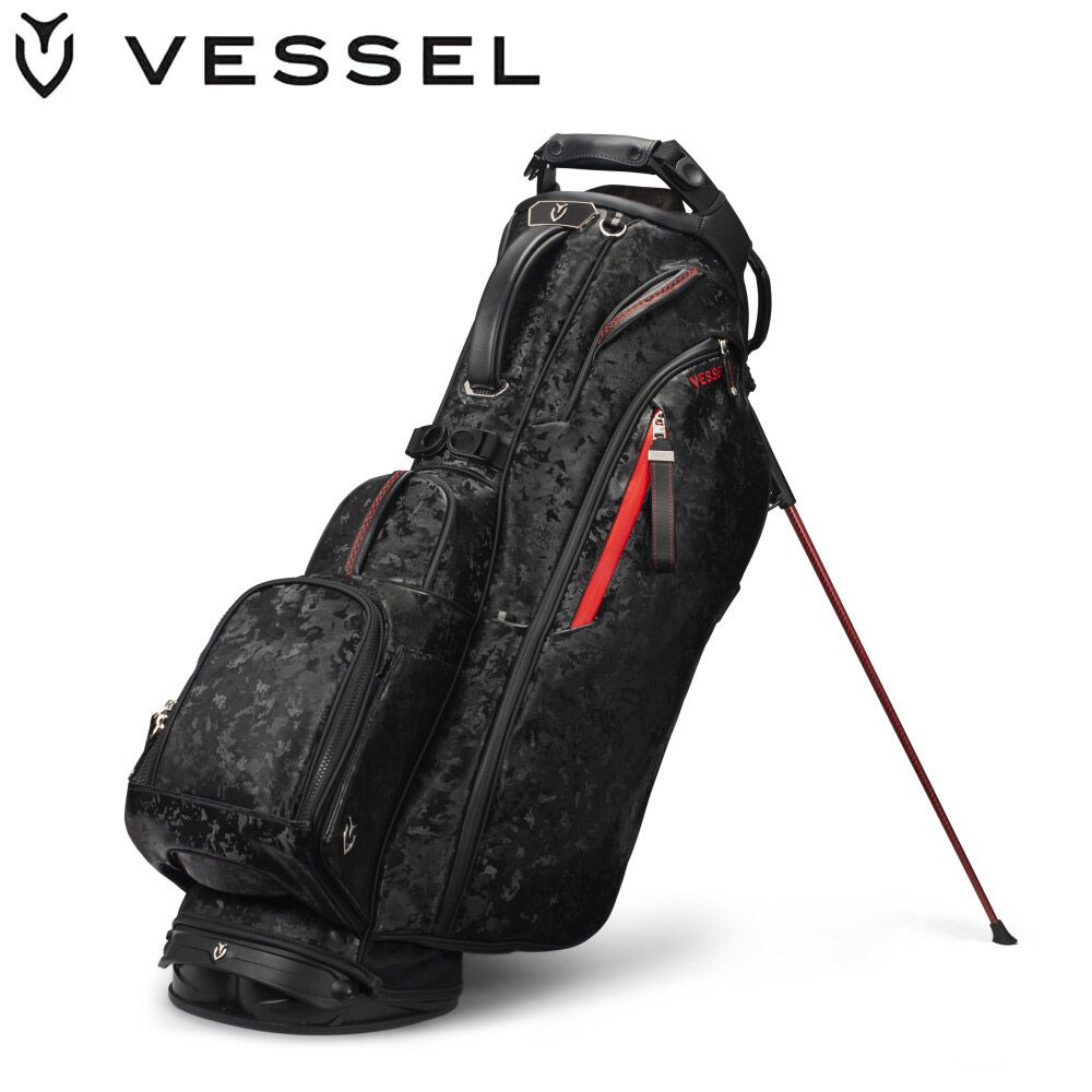 ベゼル プレイヤー 5.0 プロ スタンド キャディバッグ CamoBlack/カモブラック 日本正規品 VESSEL PLAYER 5.0 STAND PRO