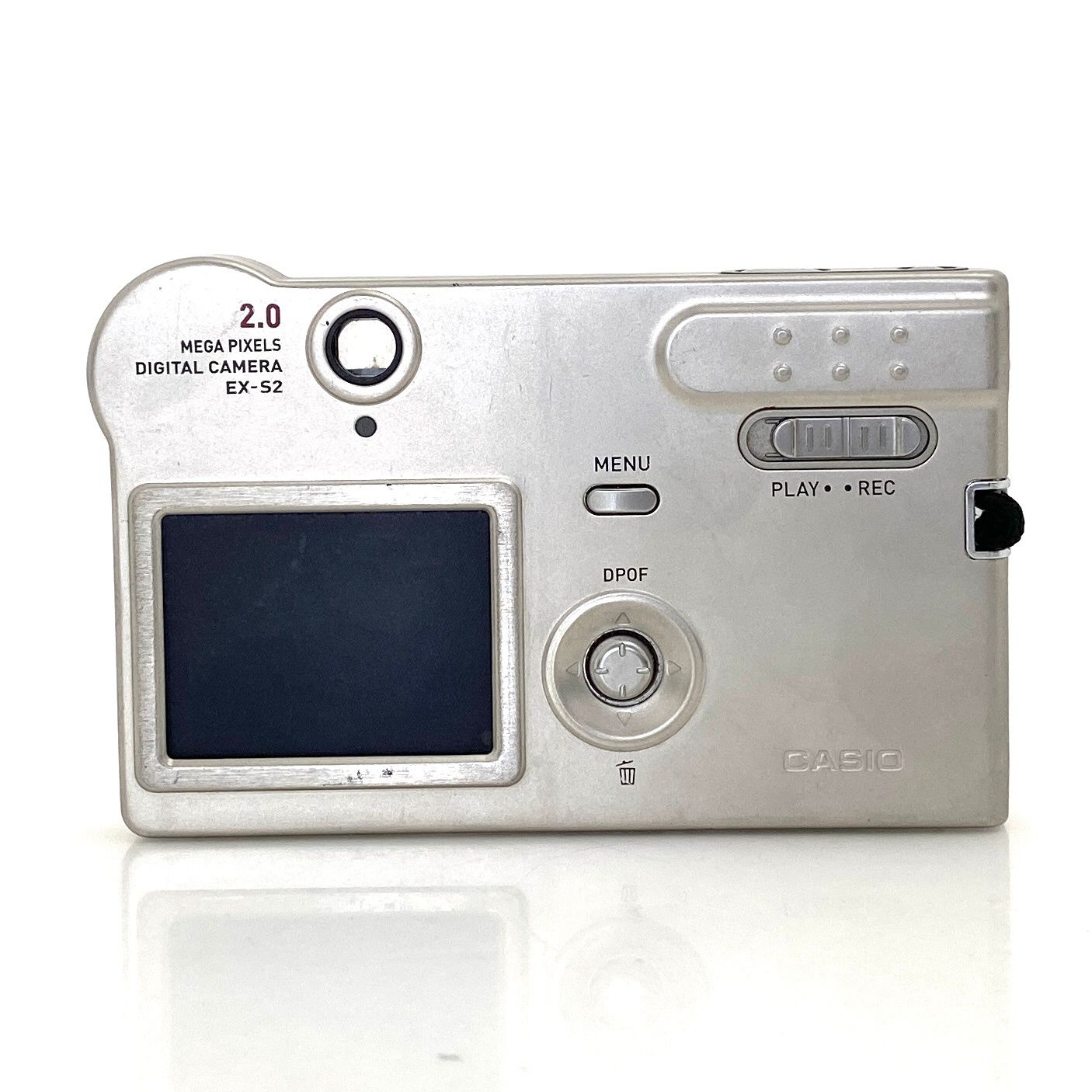 カシオ】CASIO EXILIM EX-S2 コンパクトデジタルカメラ +バッテリー