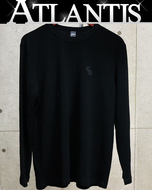 CHROME HEARTS 銀座店 クロムハーツ YNOT CH刺繍 サーマル ロングスリーブTシャツ 長袖 メンズ size:XL 黒 103657