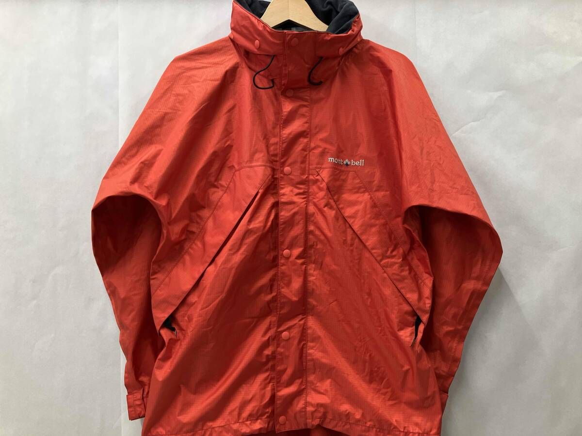 mont-bell モンベル ストームクルーザー 1128351 GORE-TEX ホットレッド Sサイズ