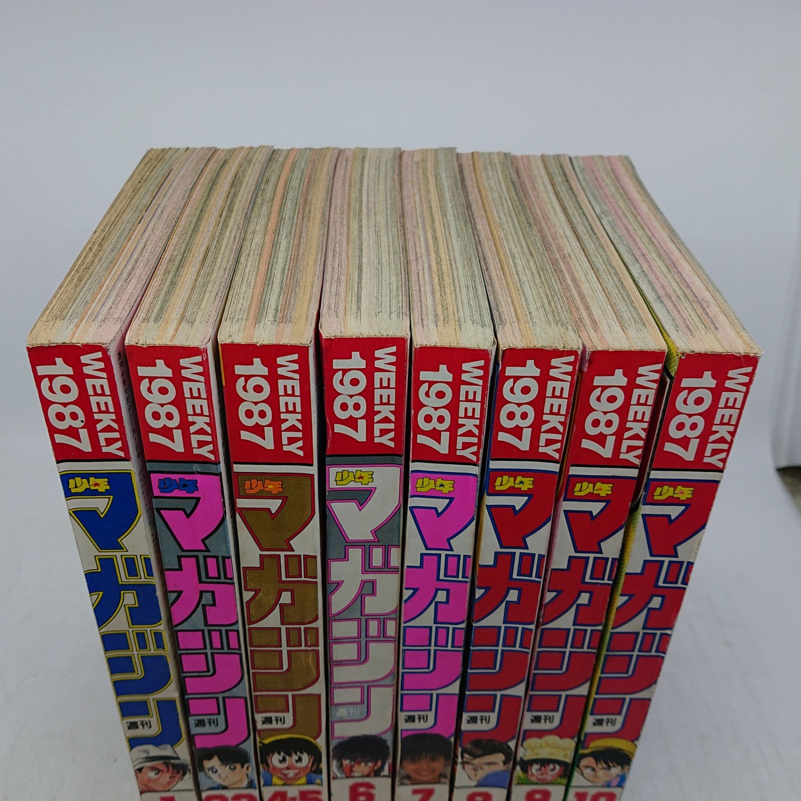 まとめ売り】週刊少年マガジン 24冊まとめ売り 1987年(昭和62年)No.1