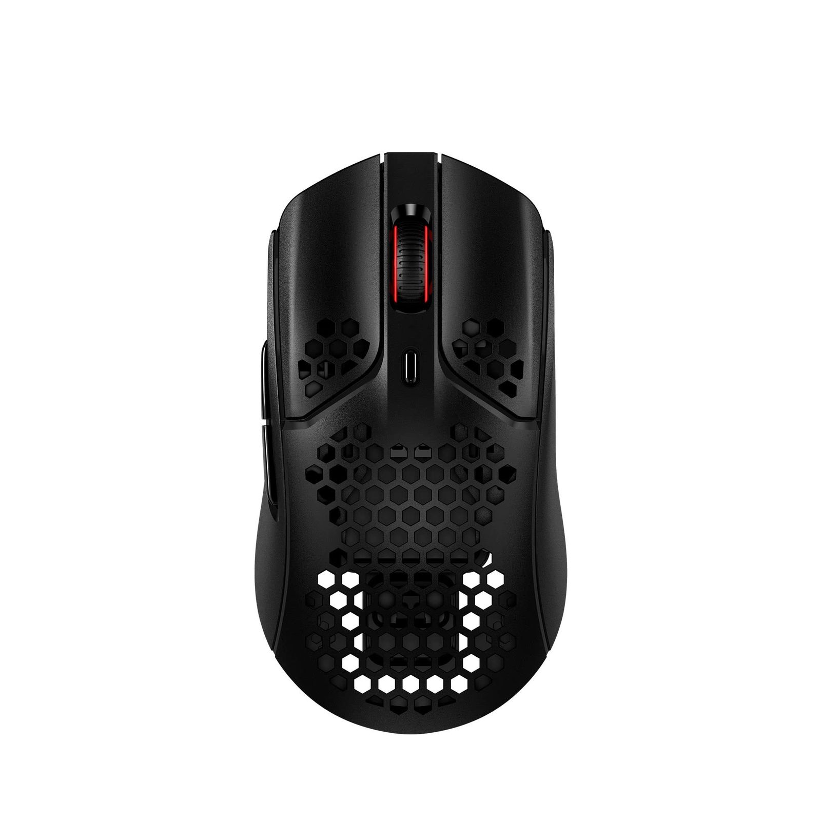 ハイパーエックス(HyperX) HyperX Pulsefire Hasteワイヤレスゲーミングマウス ゲーマー向け 超軽量六角シェルデザイン 61グラム ブラック 2年保証 4P5D7AA [ブラック] [通常【16,000dpi】] [ワイヤレス]