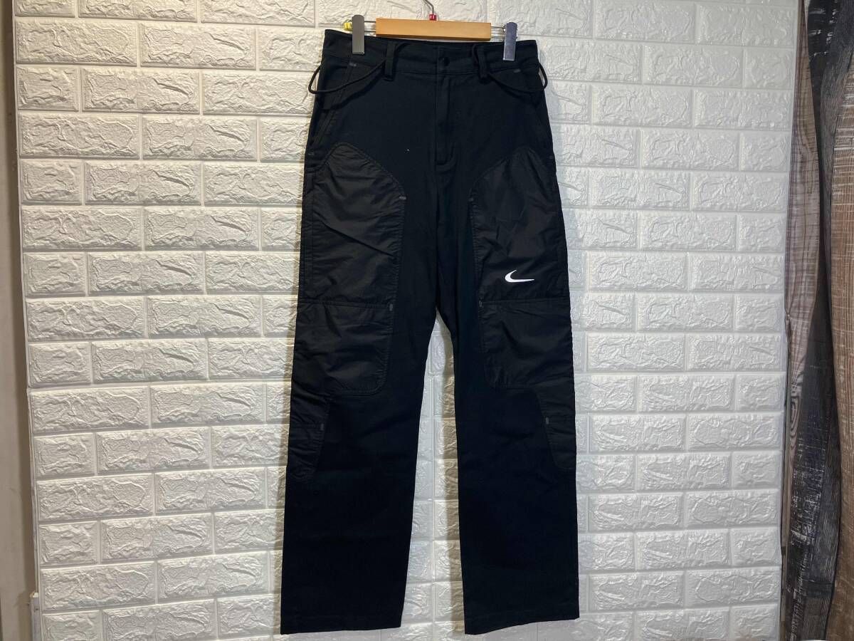 Off-White Nike Black オフホワイト ナイキ ブラックパンツ CU2500-010 XSサイズ