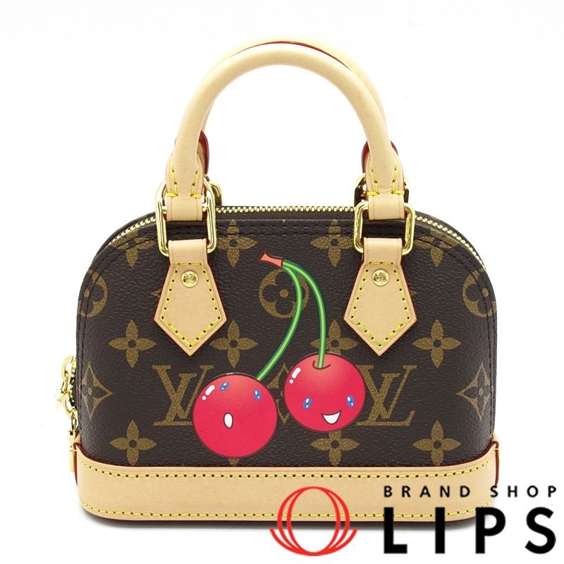 ルイ・ヴィトン LV×TM ナノ･アルマ M13416 モノグラム レディース ハンドバッグ ブラウン 美品 【未使用】 197,500円