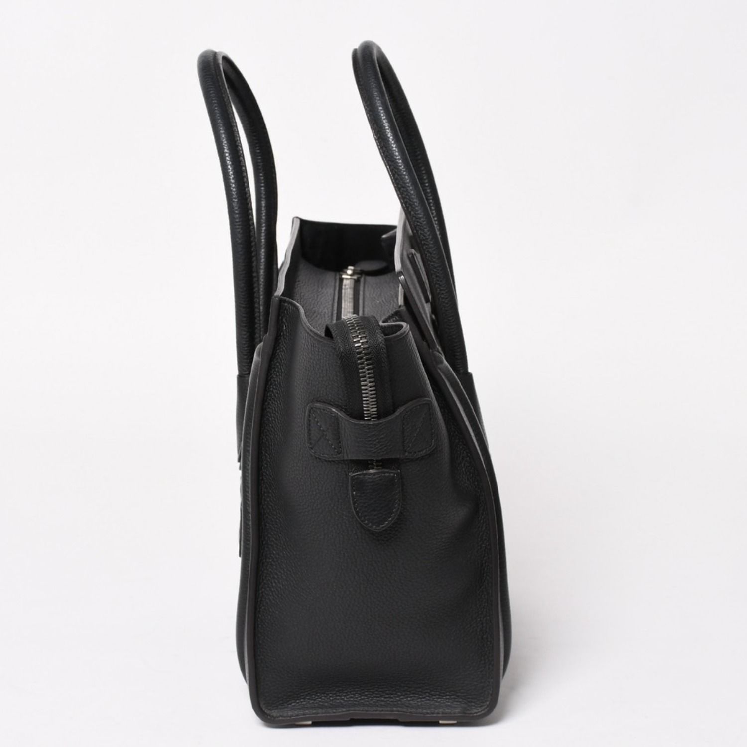 極美品 CELINE セリーヌ ラゲージマイクロショッパー ショルダーバッグ