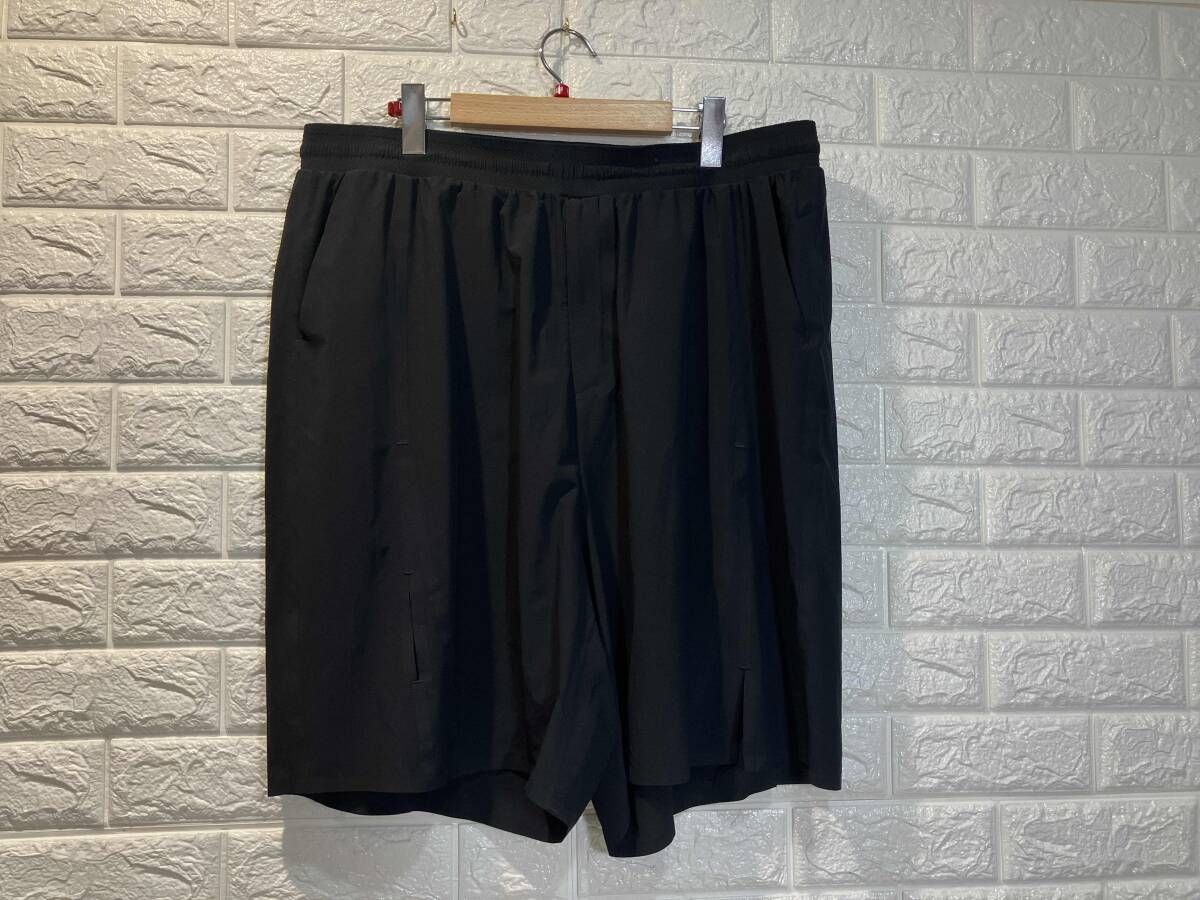 Y-3 ワイスリー LITE WOVN SHORT ライト ウーブンショートJD1458 ハーフパンツ ショーツ Black ブラック XLサイズ