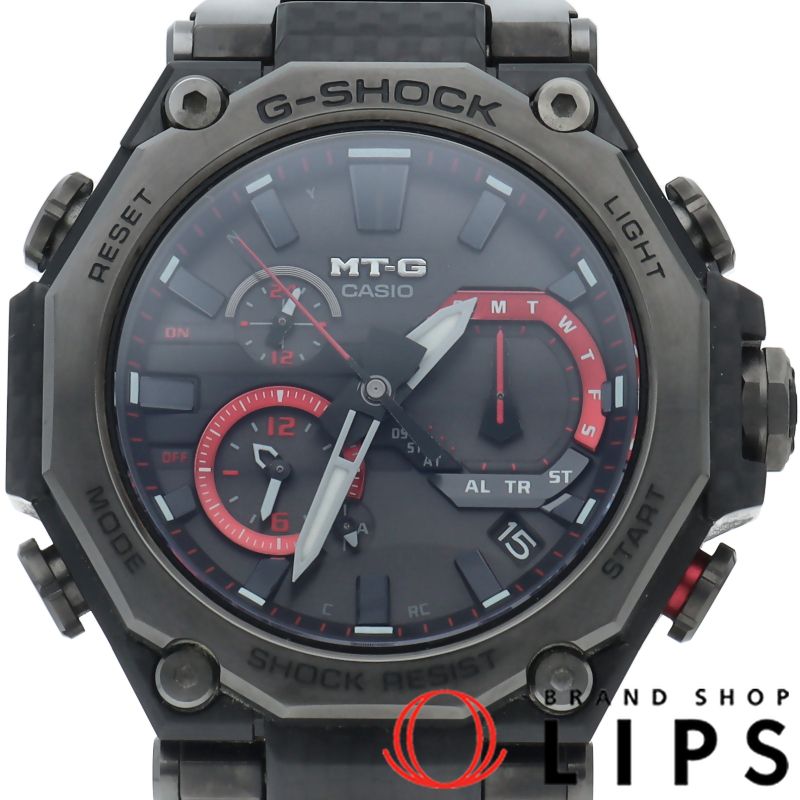 カシオ G-SHOCK MT-G ソーラー電波時計 MTG-B2000YBD-1AJF 箱 保証書 カーボン メンズ時計 ブラック