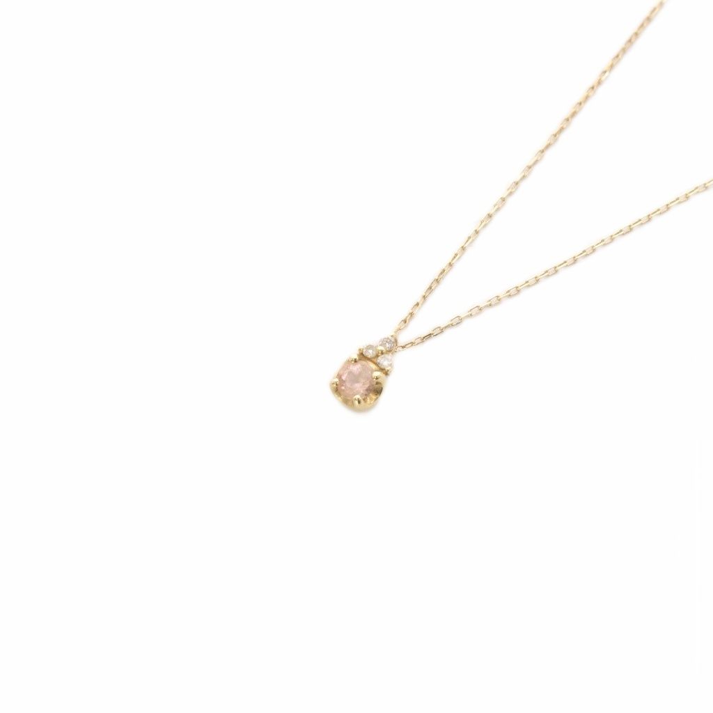 ヴァンドーム青山　ピンクトルマリン　ダイヤ　ネックレス VENDOME AOYAMA ヴァンドーム青山 ピンクトルマリン ダイヤ0.01CT 1g