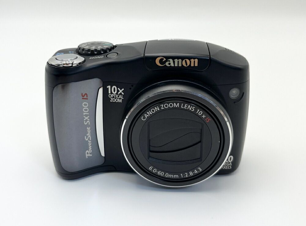 【訳あり】Canon キヤノン コンパクトデジタルカメラ PowerShot SX POWERSHOT SX100 IS BK Made In Japan 乾電池タイプ【中古】【良い】【20337200222】