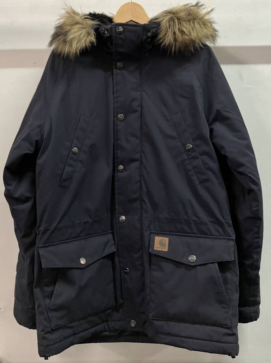 Carhartt カーハート その他ジャケット TRAPPER PARKA ネイビー サイズM I021869.1C.90.03