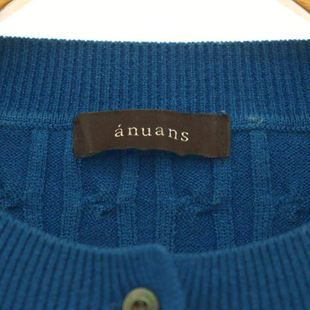 アニュアンス anuans 24AW リトルケーブルニットカーディガン 長袖