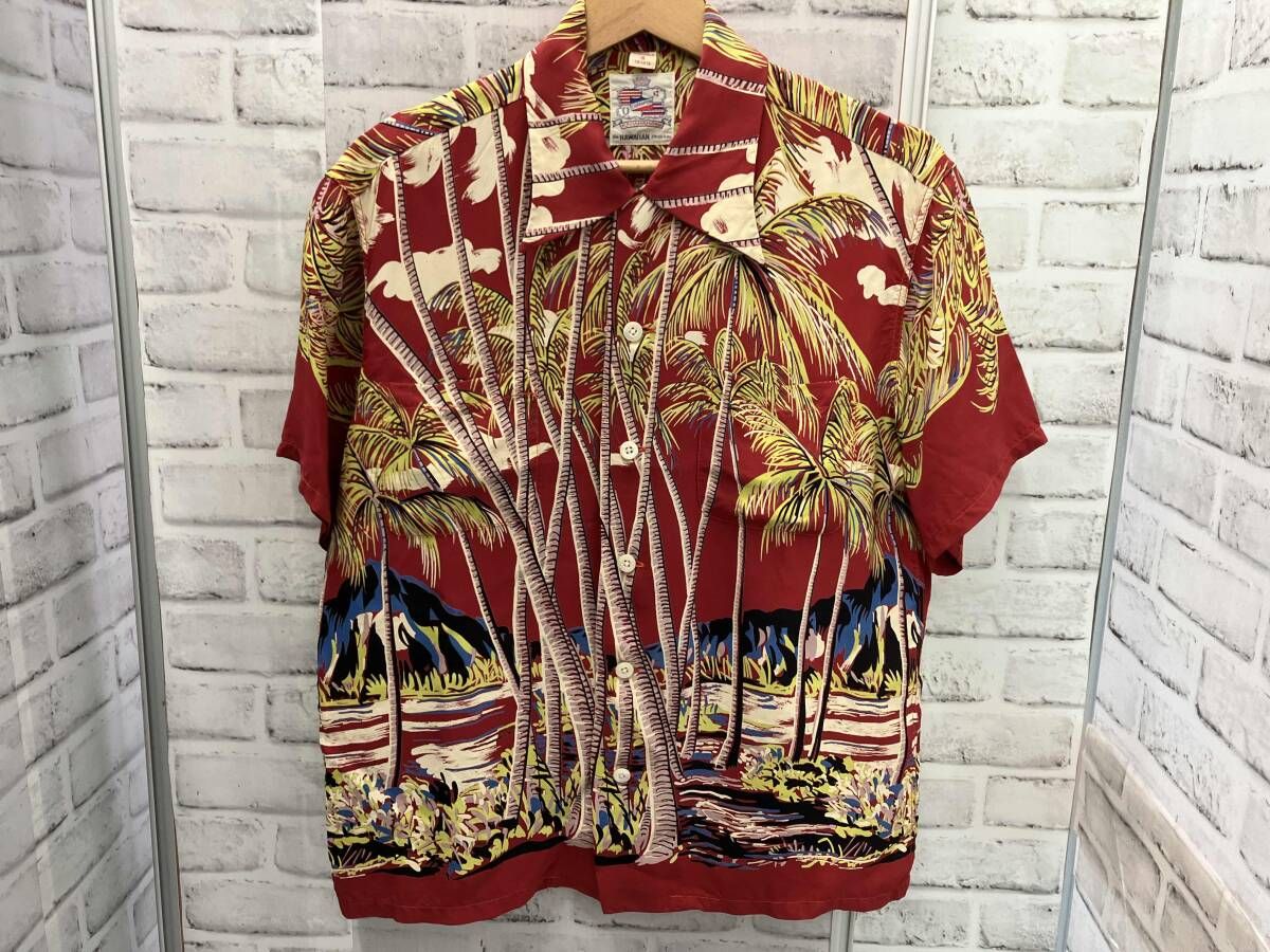 DUKE KAHANAMOKU / デューク•カハナモク / SUN SURF / アロハシャツ / 古着 / SS32297 / レーヨン / 東洋工ンタープライズ / size:S