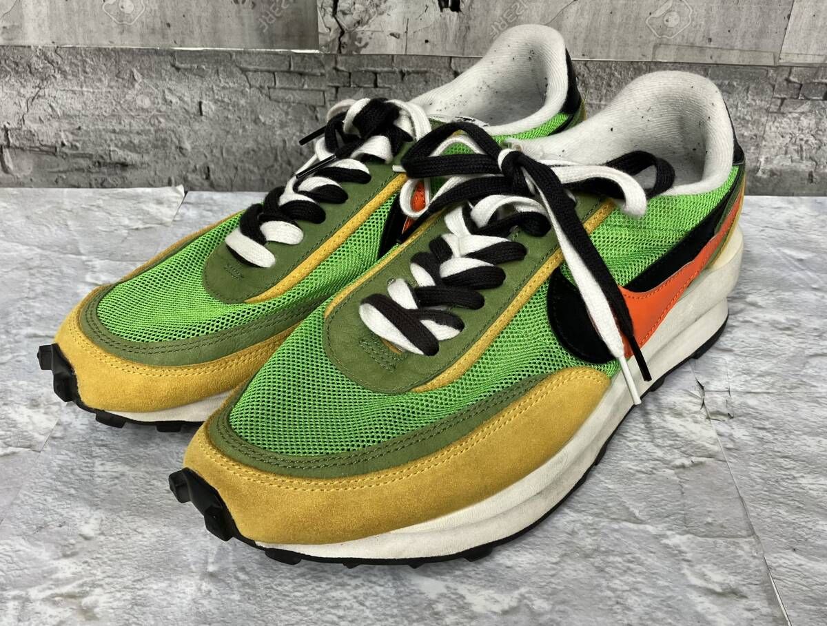 NIKE ナイキ スニーカー sacai×Nike LDV waffle BV0073-300 グリーン サイズ28.5