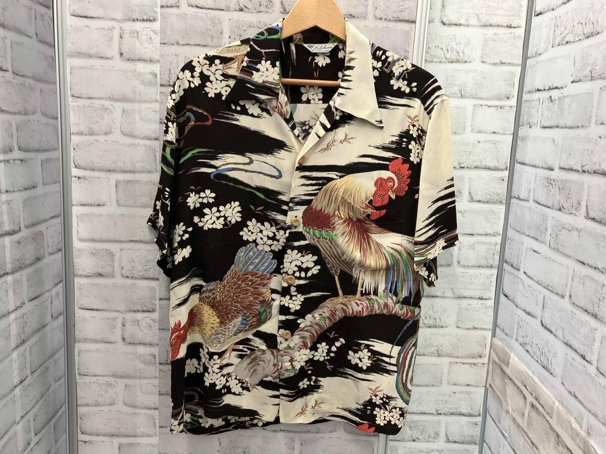 SUN SURF / サンサーフ / 半袖シャツ / 古着 / SS34667 / レーヨン / 東洋エンタープライズ / size:S