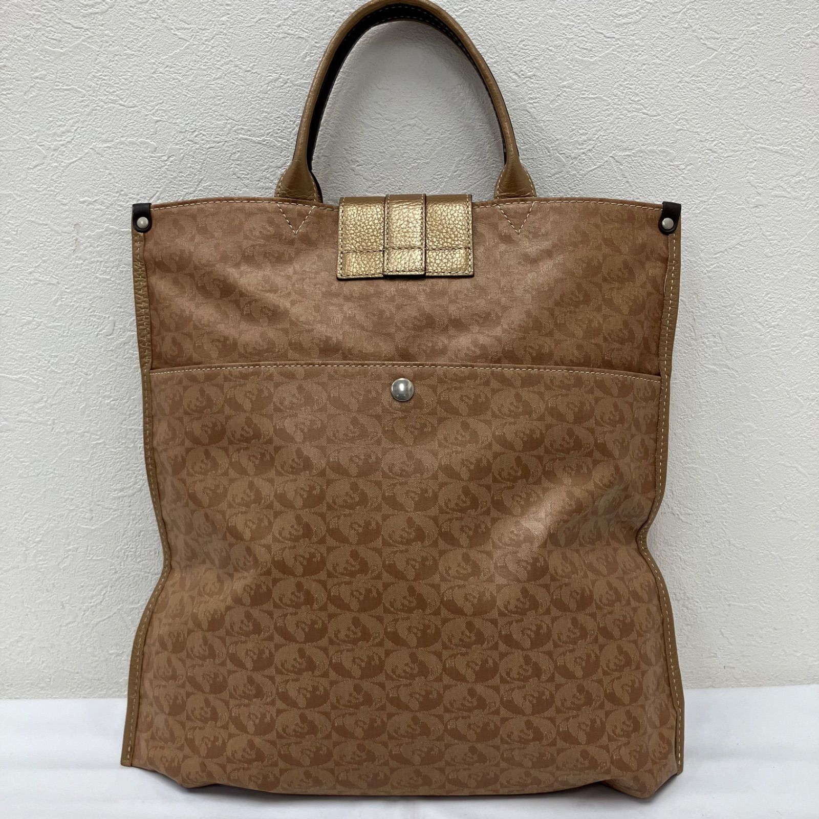 3552 【美品】 PELLE BORSA ペレボルサ トートバッグ ハンドバッグ 