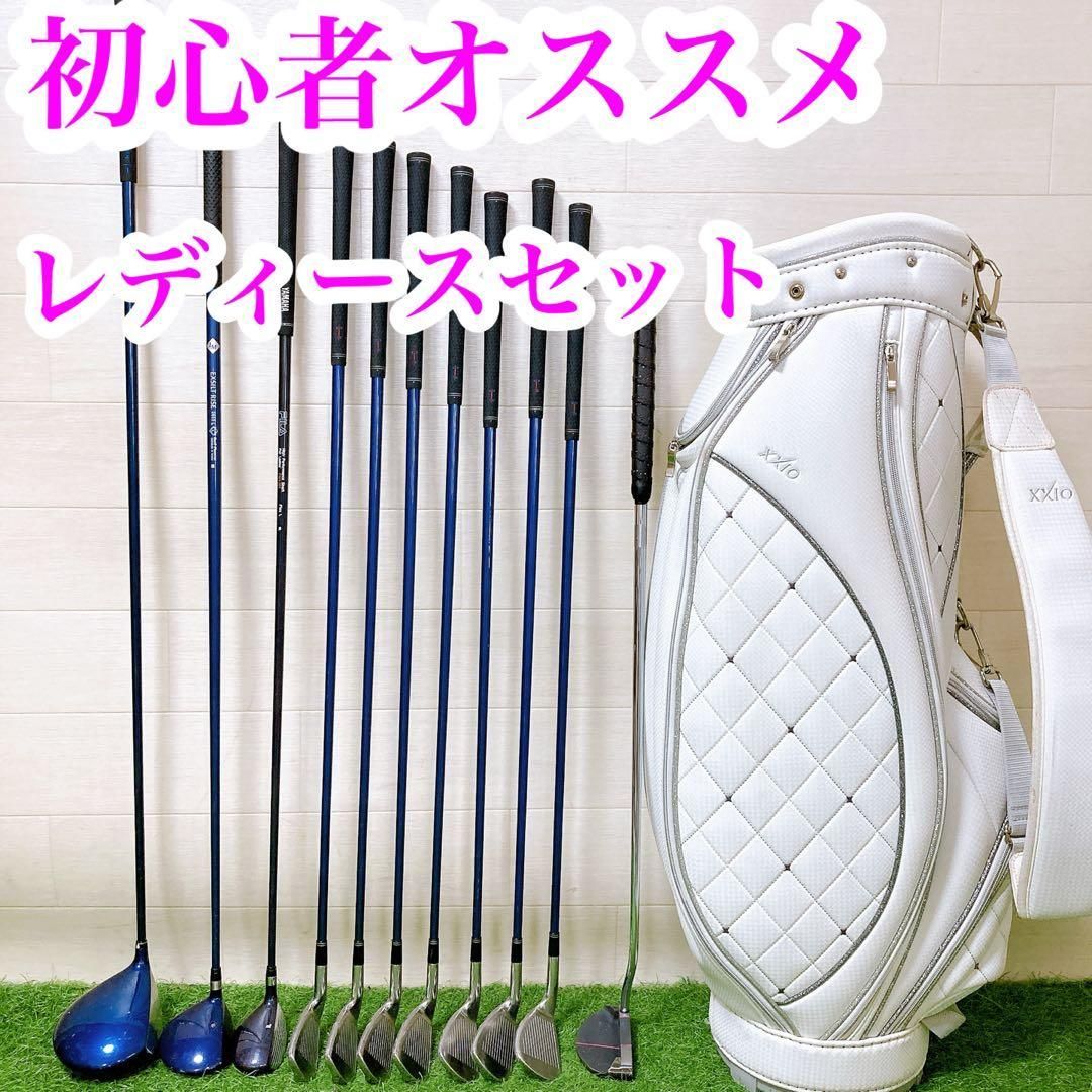 1 初心者オススメ　ゴルフクラブ　レディースセット 11本 バック　ゼクシオ