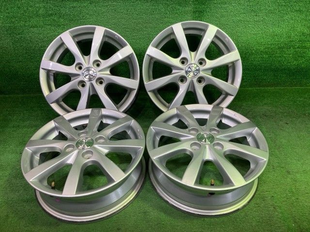 マツダ MAZDA 純正 フレア MJ95S ホイール アルミ シルバー 14インチ 4.5J 4穴 4本 100 +45 1AA7-37-600-39