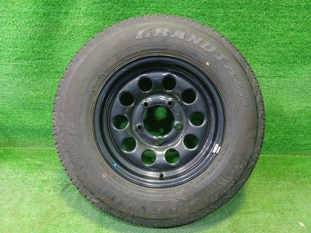 ジムニーシエラ JB74W テンパータイヤ ダンロップ 15×5.5J,ｽﾁｰﾙ,5穴