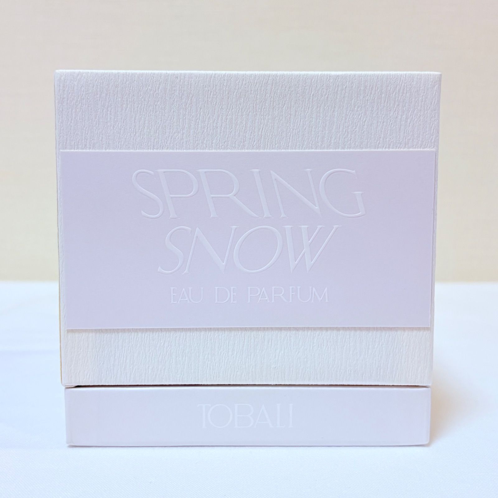 廃盤 新品未使用 Tobali SPRING SNOW Eau de Parfum 50ml トバリ