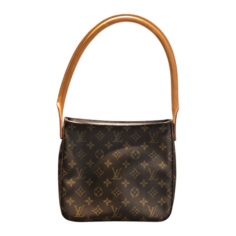 ルイ・ヴィトン LOUIS VUITTON ルーピングMM M51146 ブラウン モノグラム・キャンバス レディース ショルダーバッグ 55,200円