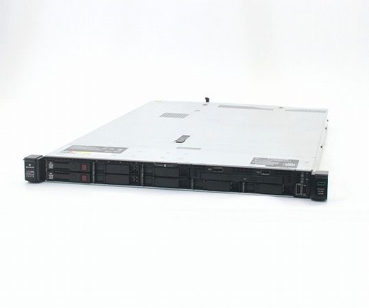 hp ProLiant DL360 Gen10 Xeon Bronze 3104 1.7GHz 16GB 900GBx2台(SAS2.5インチ/12Gbps/RAID1) AC*2 SmartArray P408i-a SR Gen10 中古