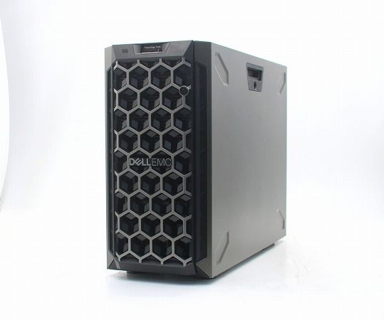 DELL PowerEdge T340 Xeon E-2224 3.4GHz 64GB 2TBx1台(SAS3.5インチ/12Gbps/RAIDなし) PERC H330 難有 中古
