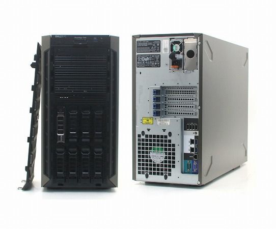 DELL PowerEdge T340 Xeon E-2224 3.4GHz 64GB 2TBx1台(SAS3.5インチ