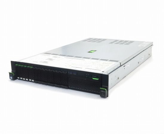 富士通 PRIMERGY RX2540 M4 Xeon Gold 6138 2GHz(40スレッドCPUx2基) 192GB 1.2TBx6台(SAS2.5インチ/RAID60) AC*2 PRAID EP540i 中古