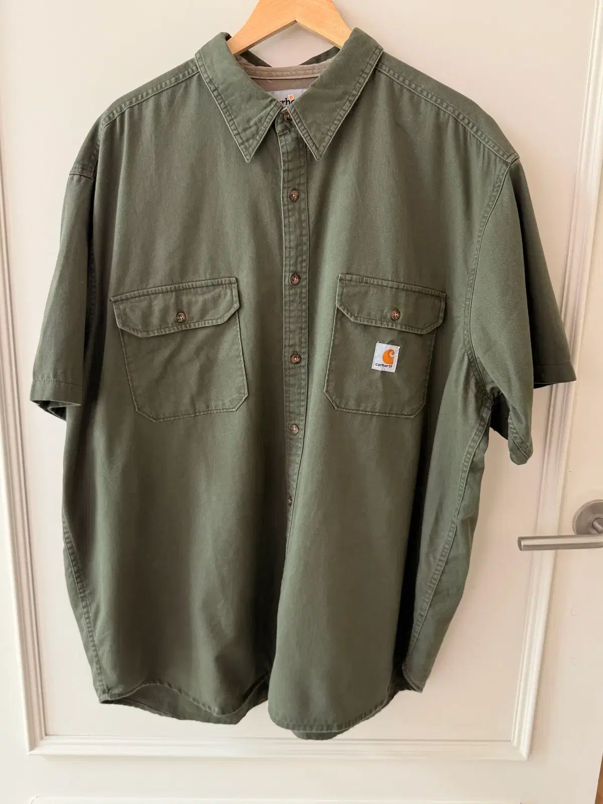 Carhartt カーハート カーキ ウォーク 半袖 シャツ XXL