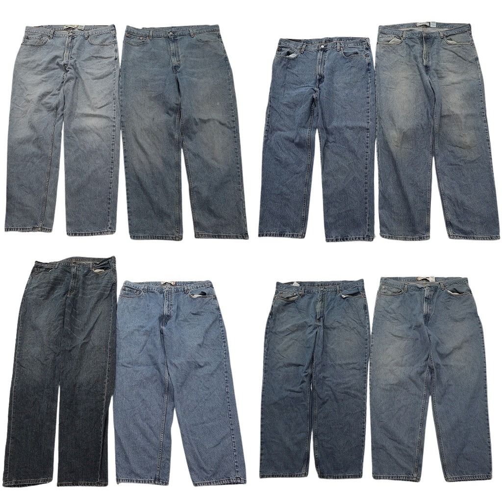 古着卸 まとめ売り リーバイス 550・560 デニムパンツ 8枚セット