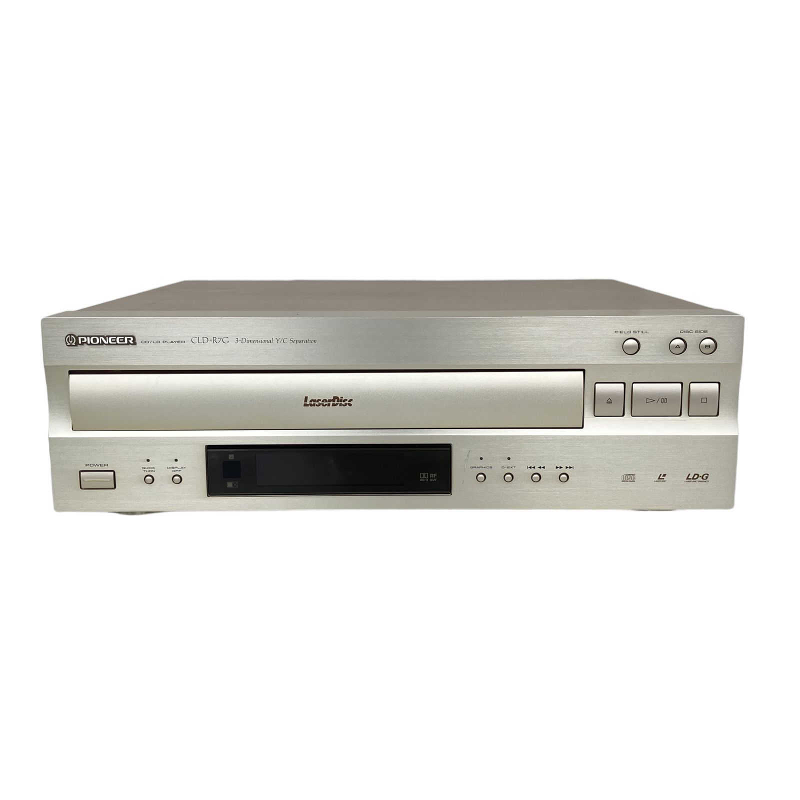 Pioneer CLD-R7G LDプレーヤー レーザーディスクプレーヤー PIONEER CLD-R7G CD LD プレーヤー 映像機器 音響 パイオニア 中古