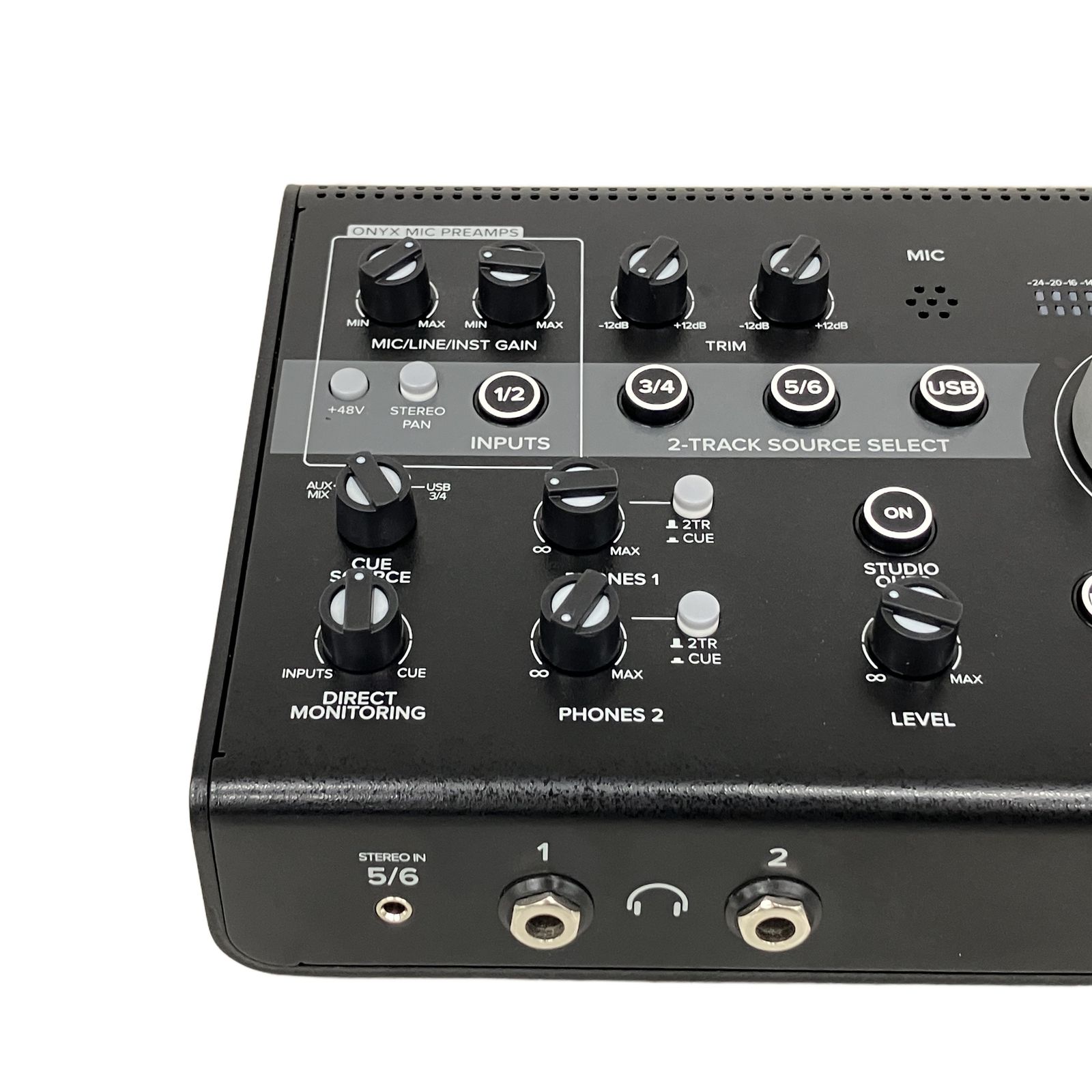mackie BIG KNOB studio + モニターセレクター 音響機材 中古
