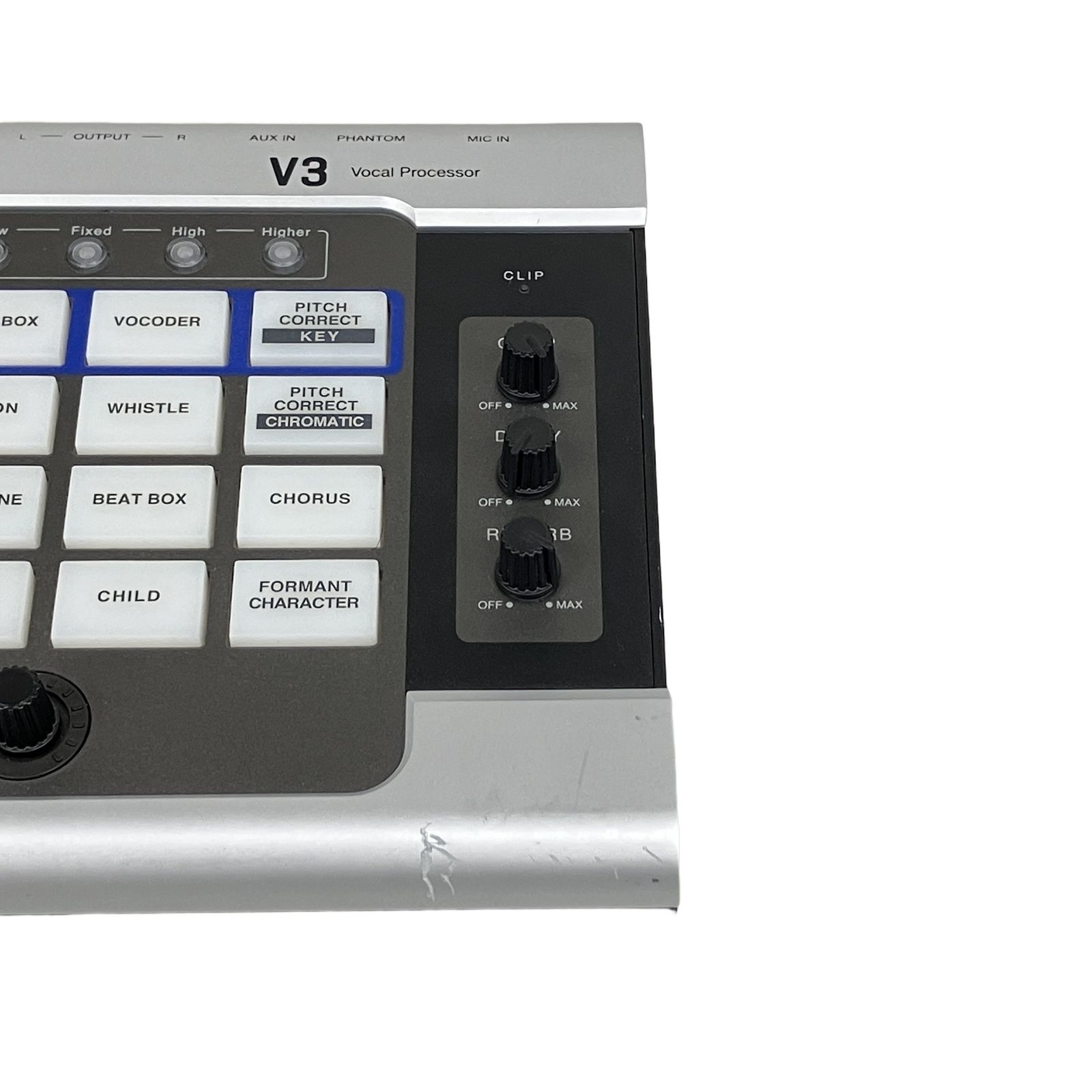 ZOOM V3 ボーカルプロセッサー エフェクター ズーム 音響機器 中古 