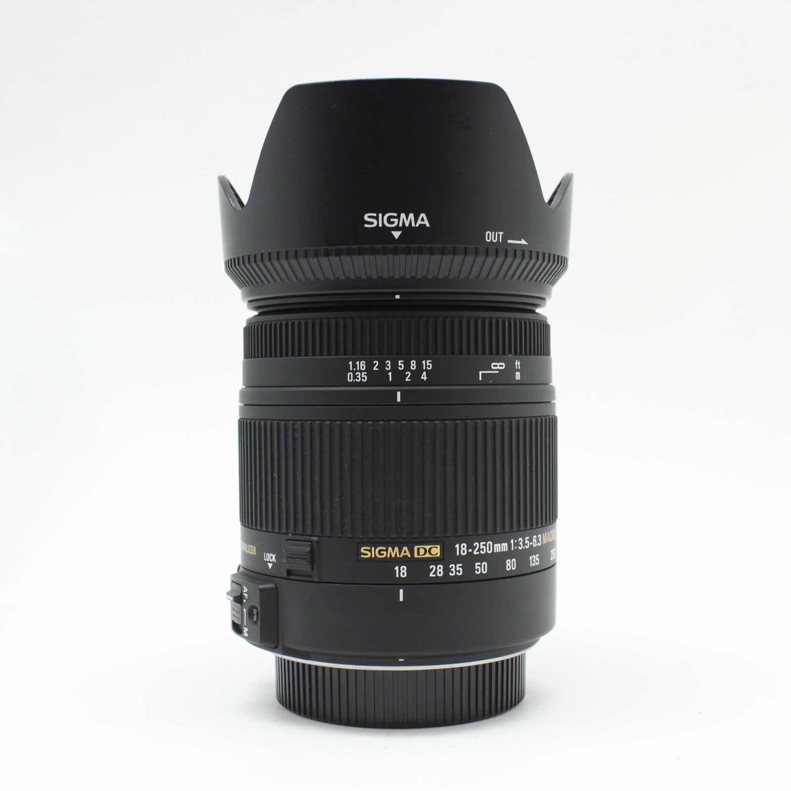 SIGMA 18–250mm F3.5–6.3 DC MACRO OS (Nikon用)