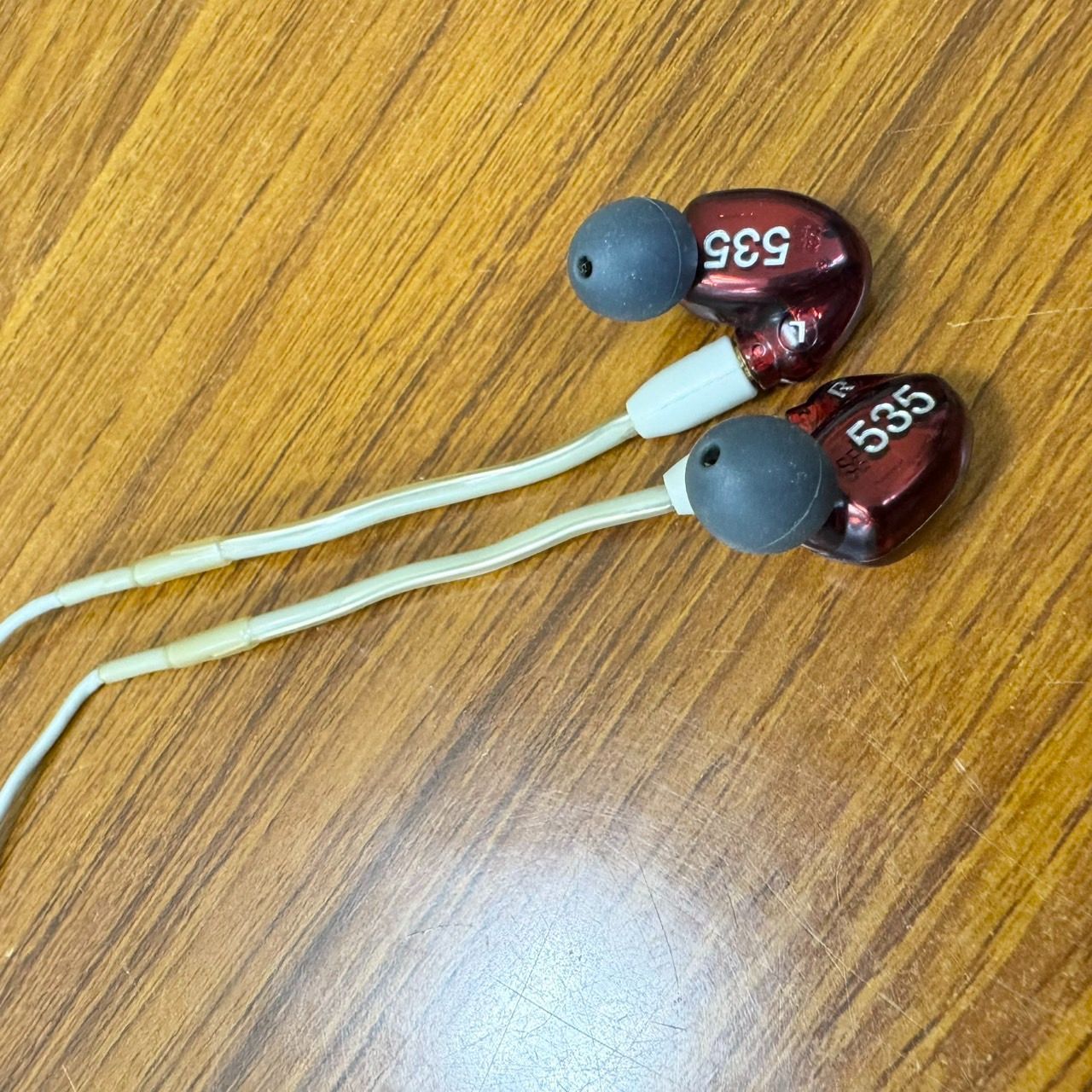 動作確認OK】SHURE SE535 Special Edition SE535LTD-J レッド 有線 高