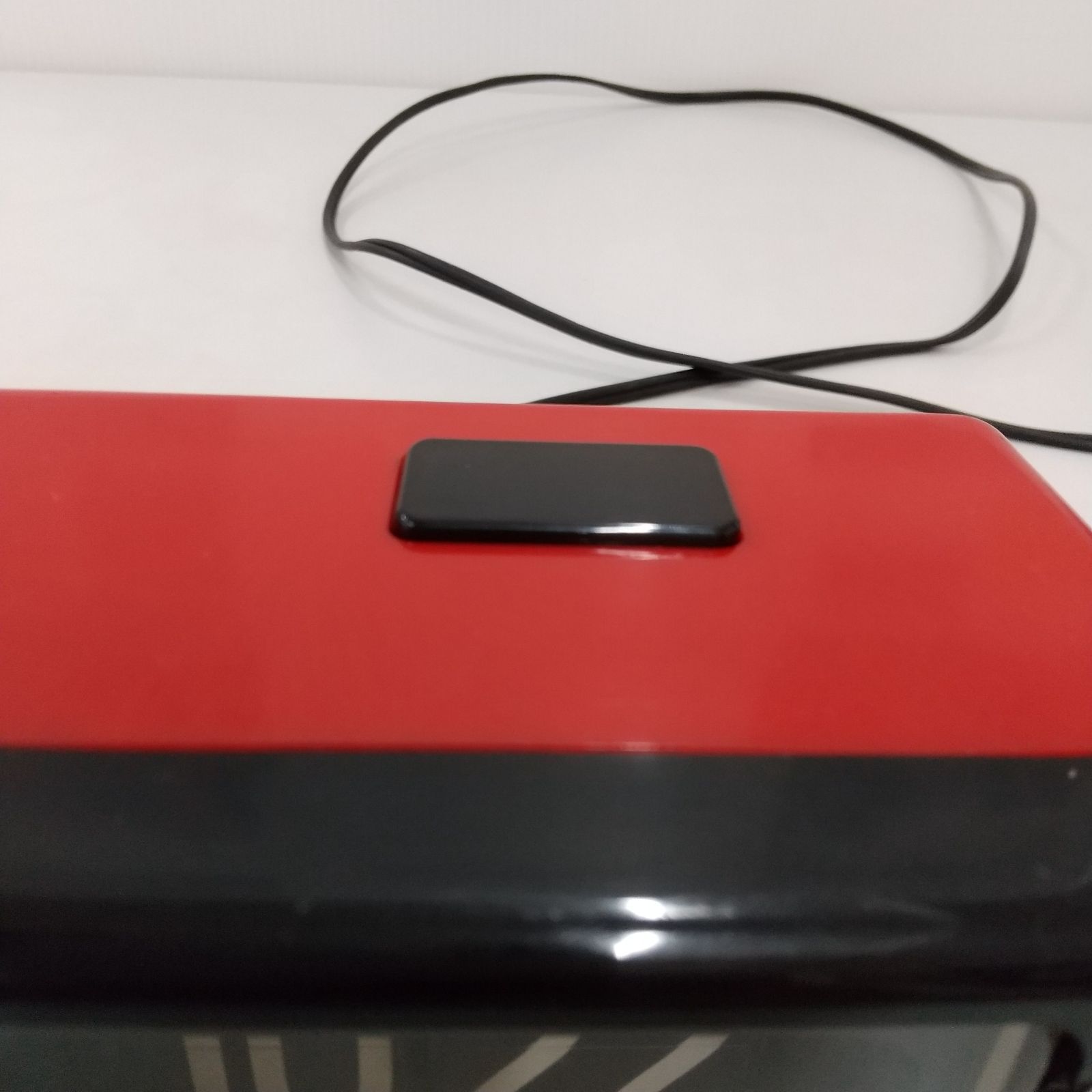 昭和レトロ【メンテ済み・動作正常】SEIKOパタパタ時計 DP690T 黒 赤