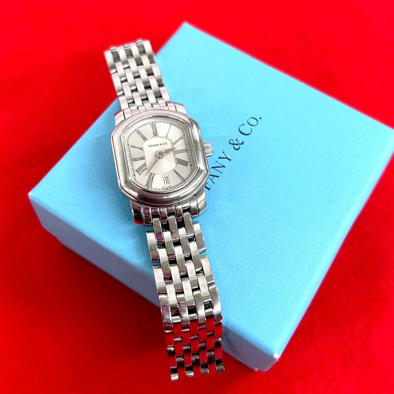 1円スタート】TIFFANY & Co. ティファニー M0640 アトラス 925刻印 