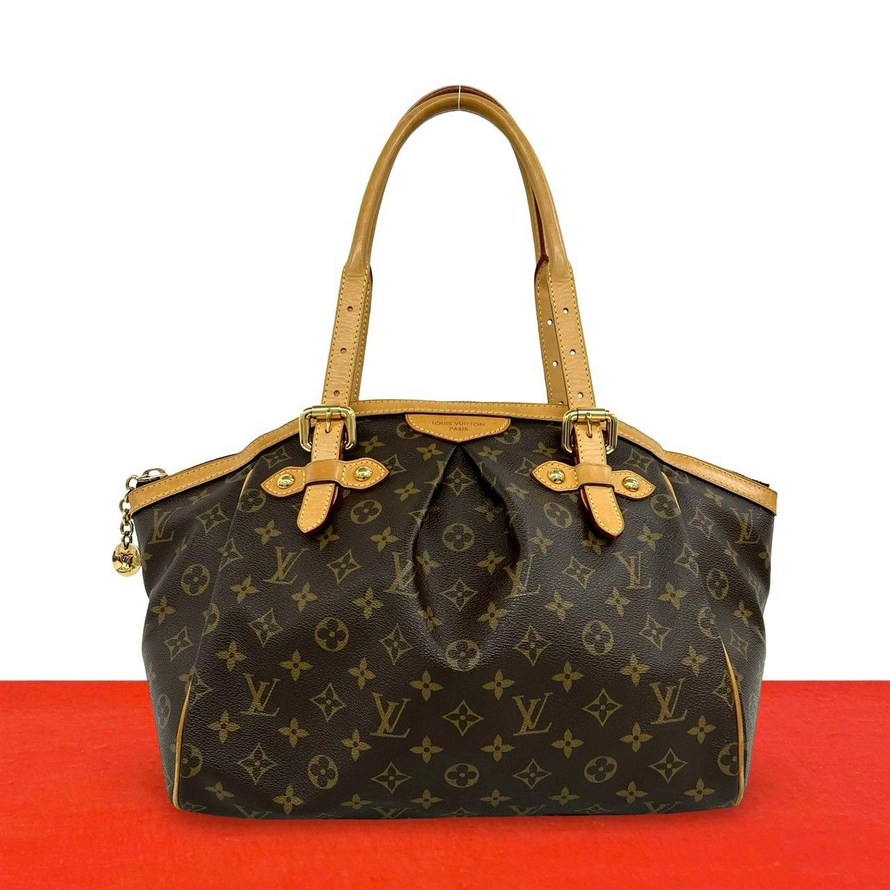 極 美品 LOUIS VUITTON ルイヴィトン ティヴォリ GM モノグラム ロゴ