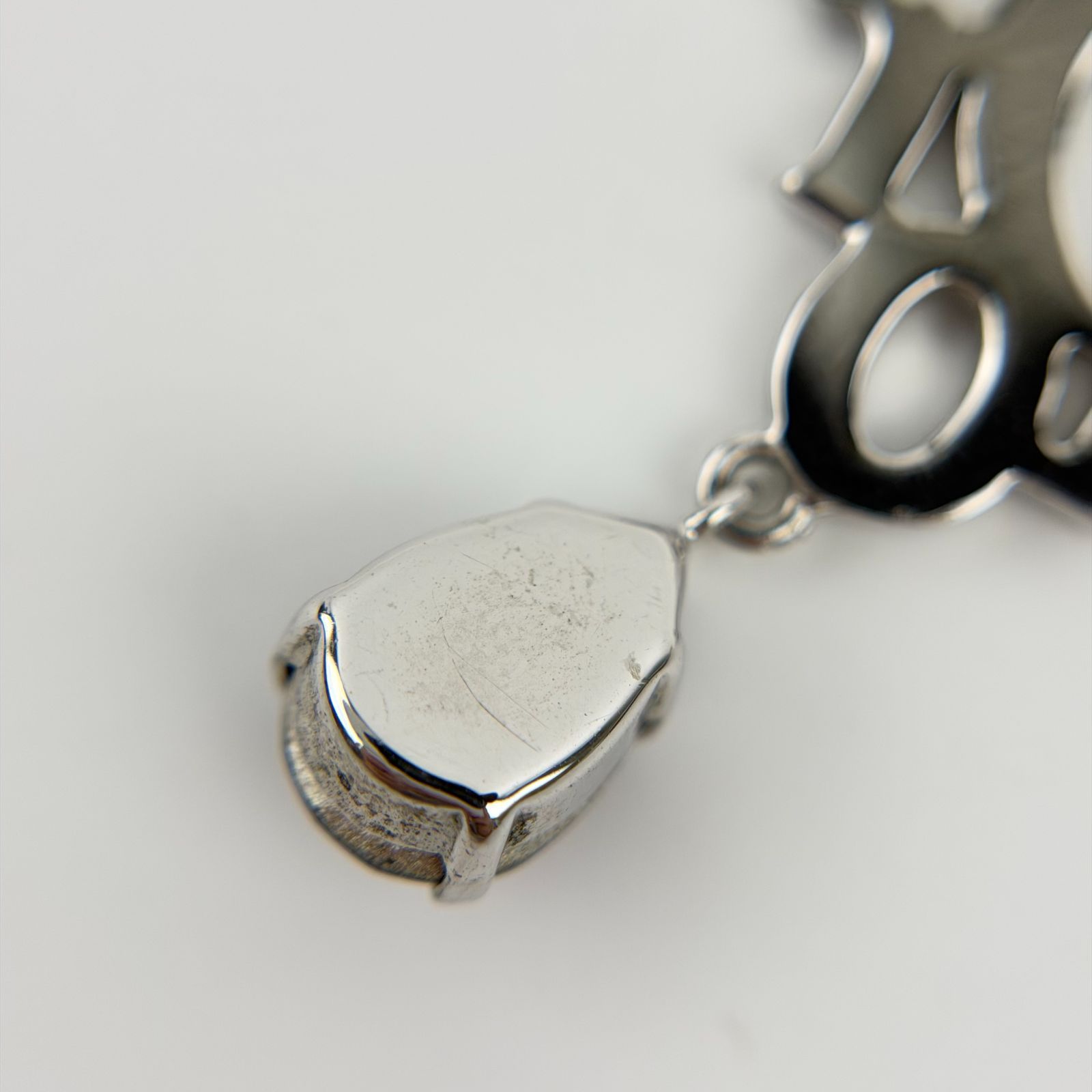 中古】Christian Dior クリスチャン ディオール ロゴ ネックレス