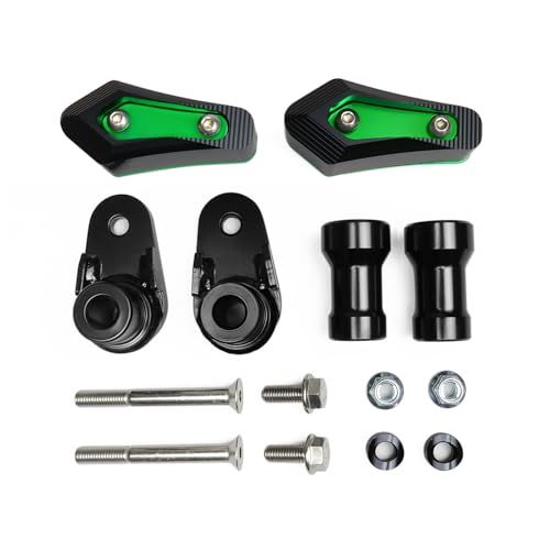 エンデュランス (ENDURANCE) バイク エンジンスライダーセット グリーン Ninja250 Ninja400 Z250 Z400 EX250Y EX400L に適合 EP646EX4A8ts 221890a1