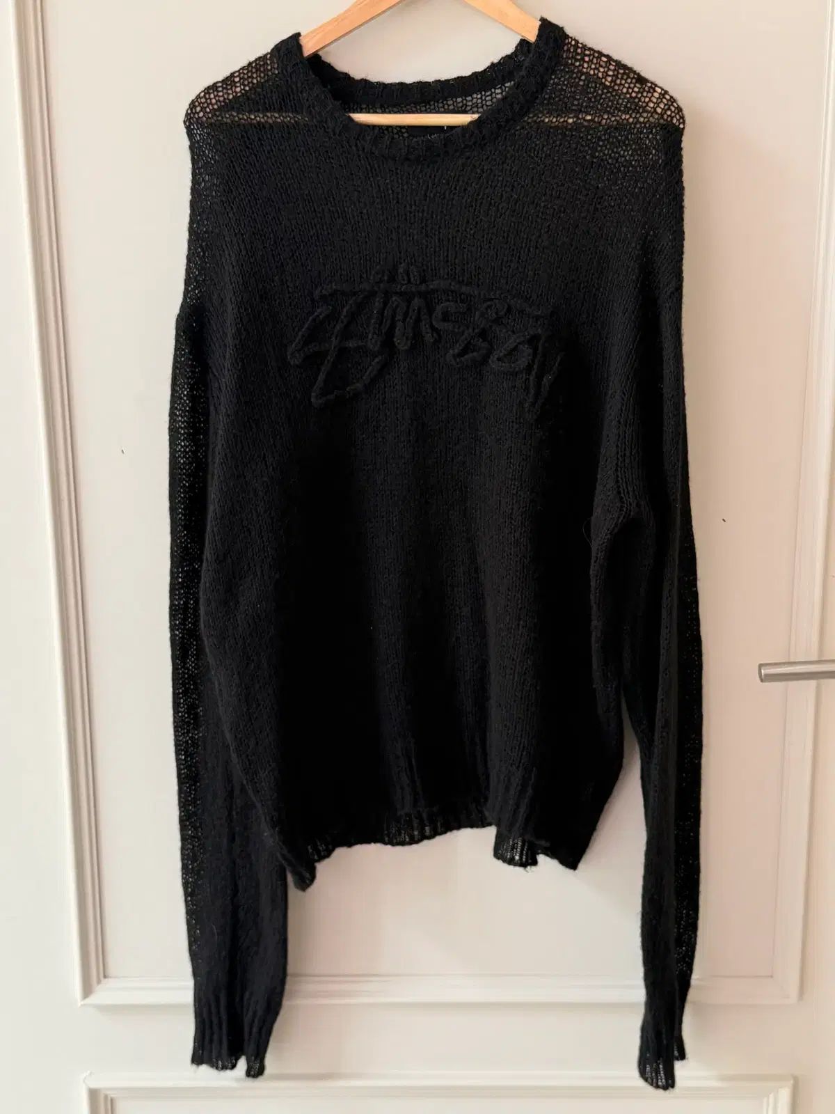 STUSSY ステューシー ルーズニット ロゴ セーター